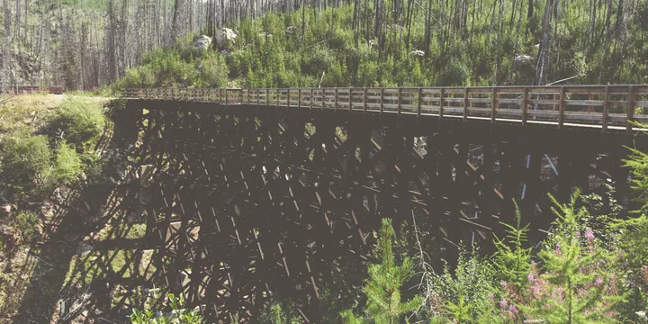 Cycling the Kettle Valley Rail Trail