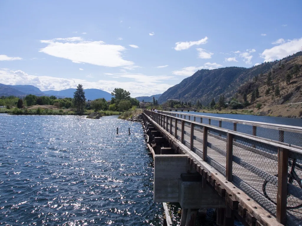 Bridge into Okanagan Falls