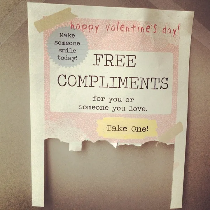 I can't take a compliment